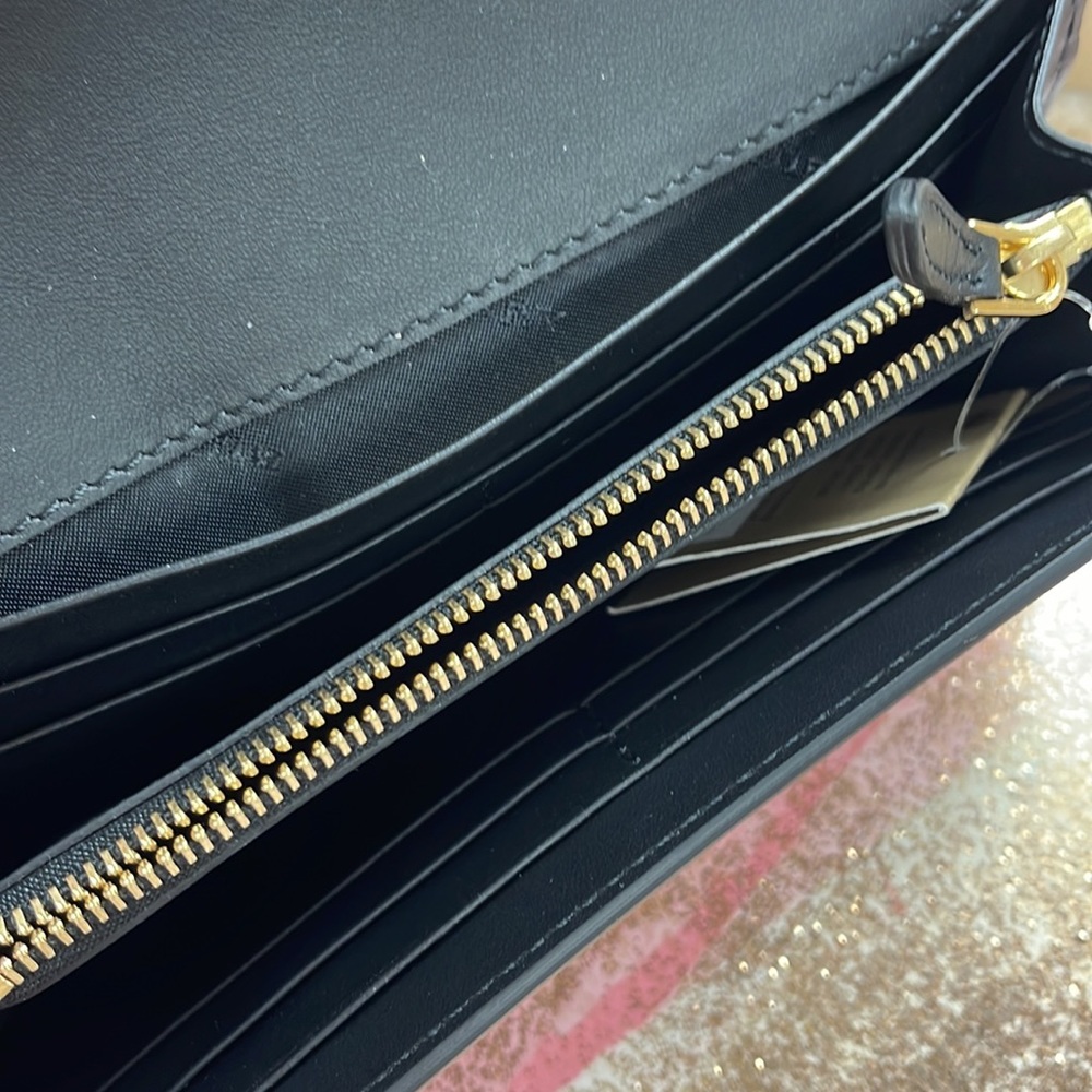 BURBERRY HALTON HOUSE CHECK EMBOSSED BRIDLE WALLET - Picture 9 of 13